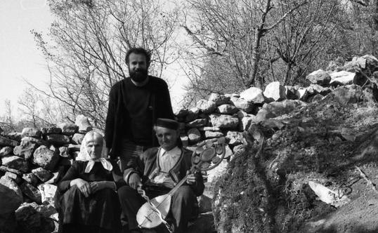 Radomir Jurić s guslarom, Rodaljice; 1984. g.